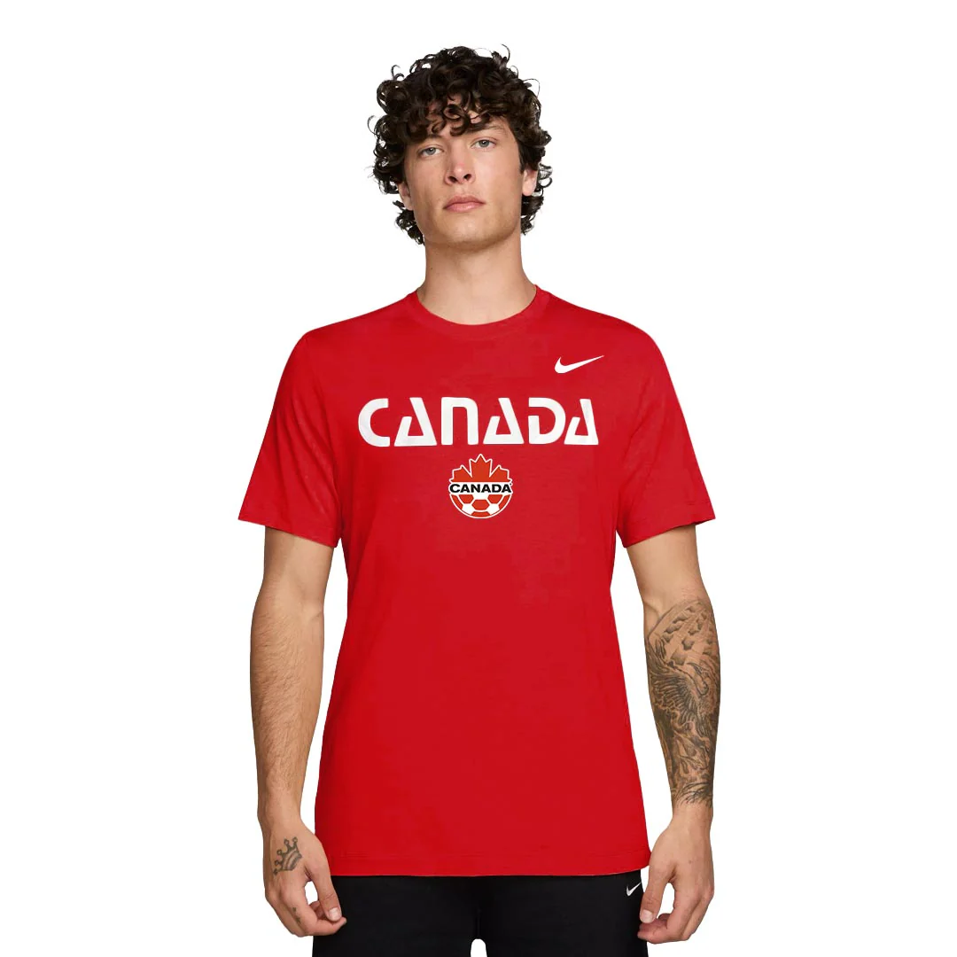 Nike - Men's Canada Big Logo T-Shirt (M11332 RED-1) - Image 2