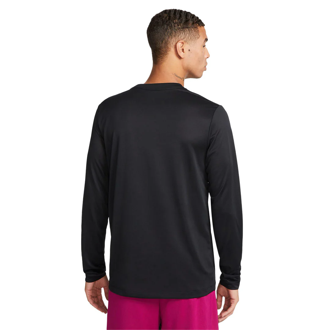 Nike - Men's Dri-Fit Legend Long Sleeve T-Shirt (DX0993 010) - Image 3