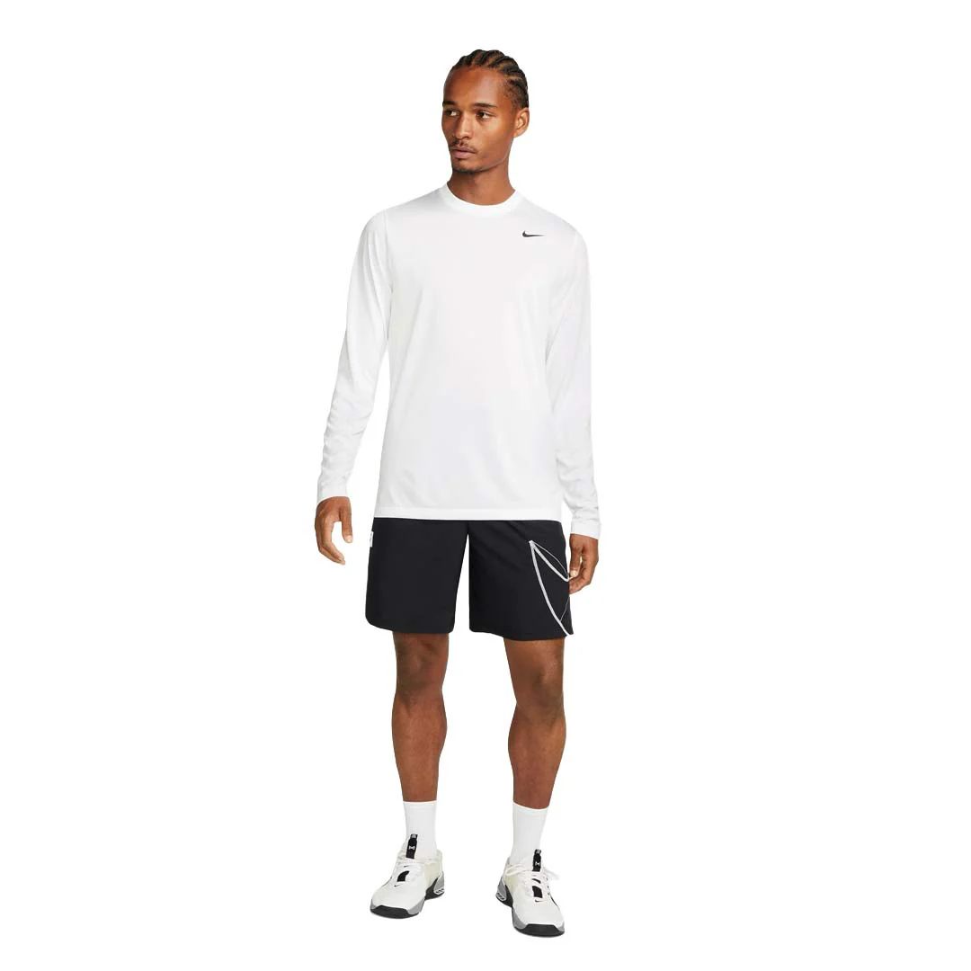 Nike - Men's Dri-Fit Legend Long Sleeve T-Shirt (DX0993 100) - Image 4