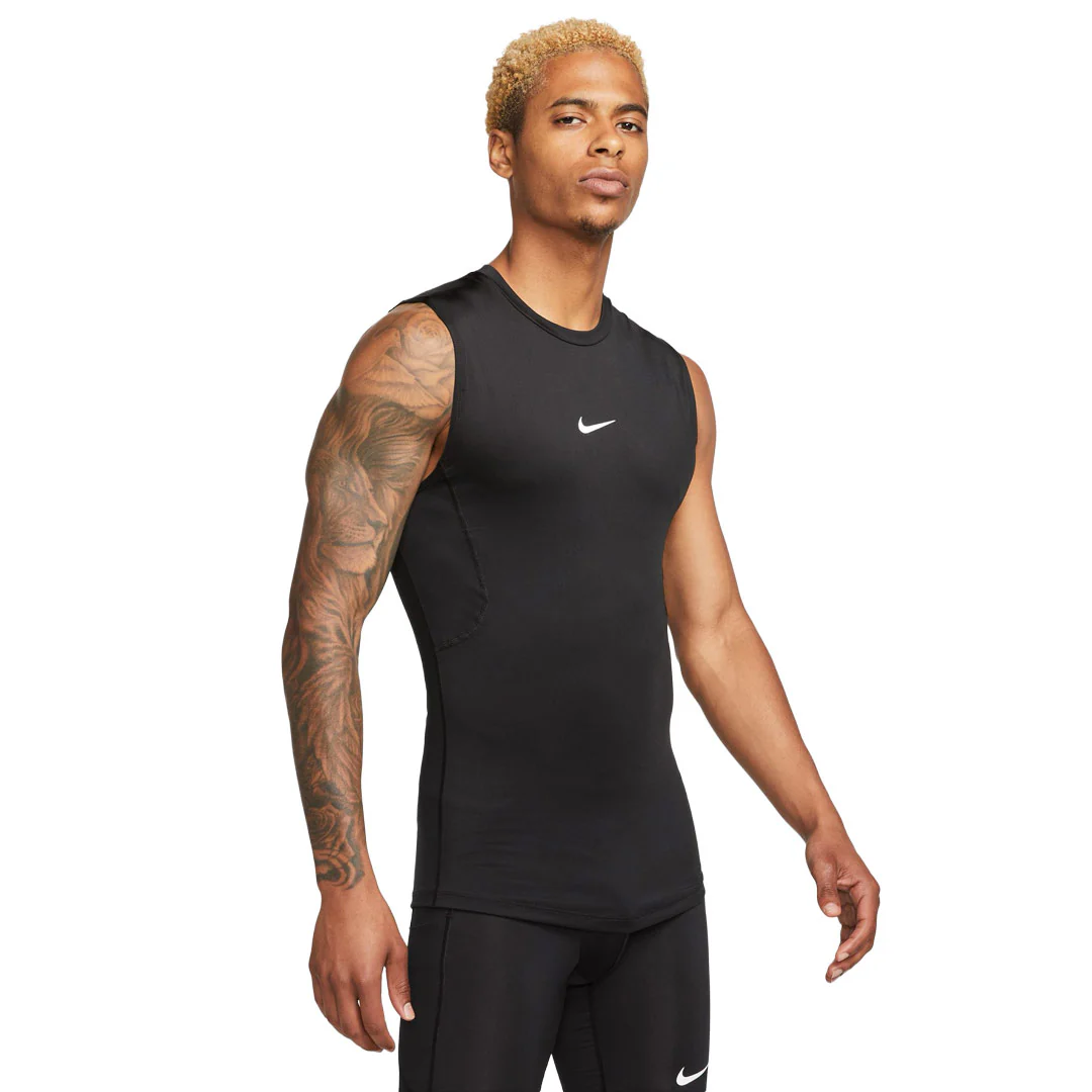 Nike - Men's Dri-FIT Tight Sleeveless Fitness Tank Top (FB7914 010) - Image 2
