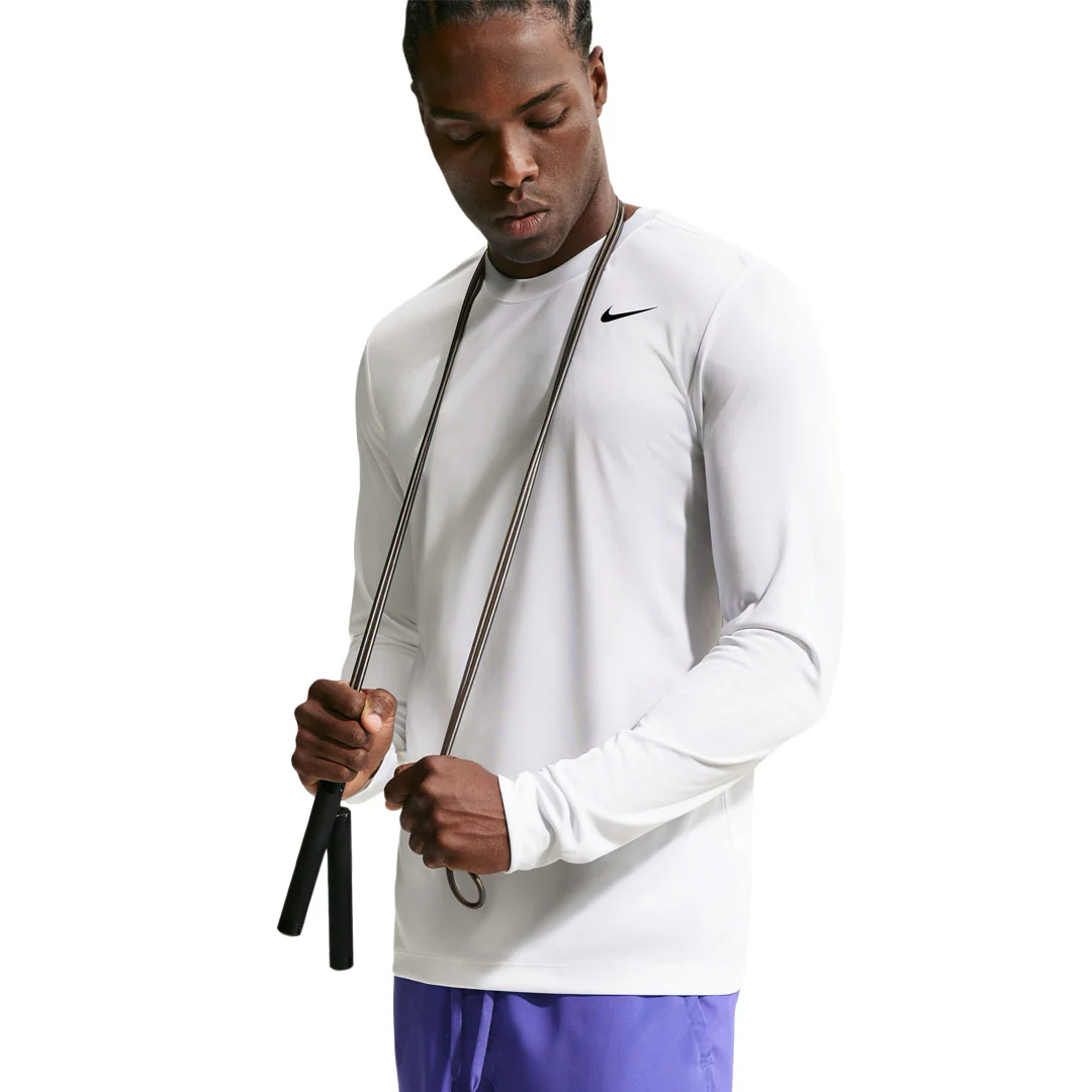Nike - Men's Flex Dri-FIT Long Sleeve T-Shirt (IO1427 100) - Image 4