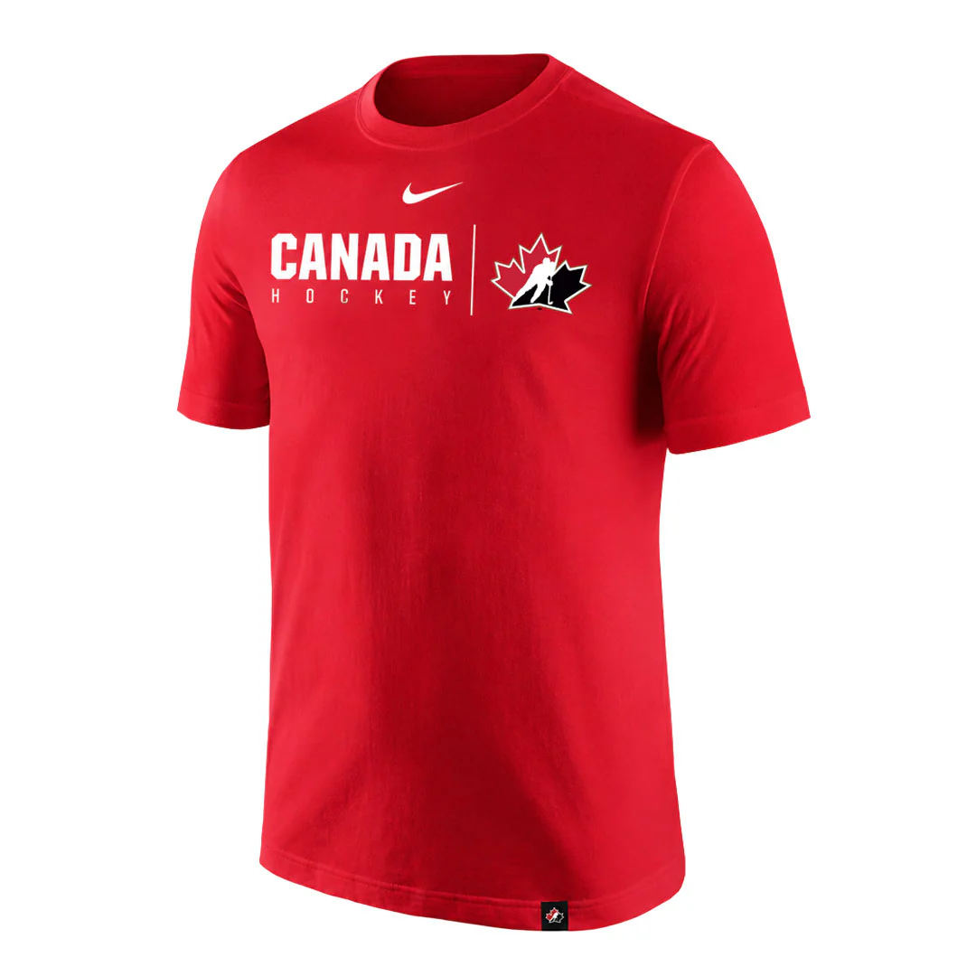 Nike - Men's Hockey Canada Wordmark Short Sleeve T-Shirt (M19684 65N)