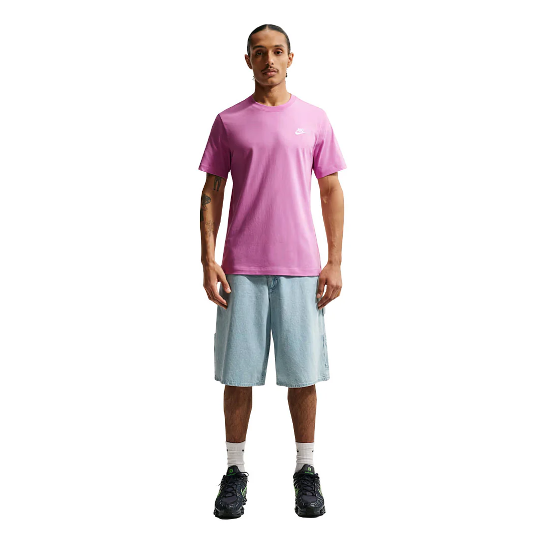 Nike - Men's NSW Club T-Shirt (AR4997 505) - Image 2