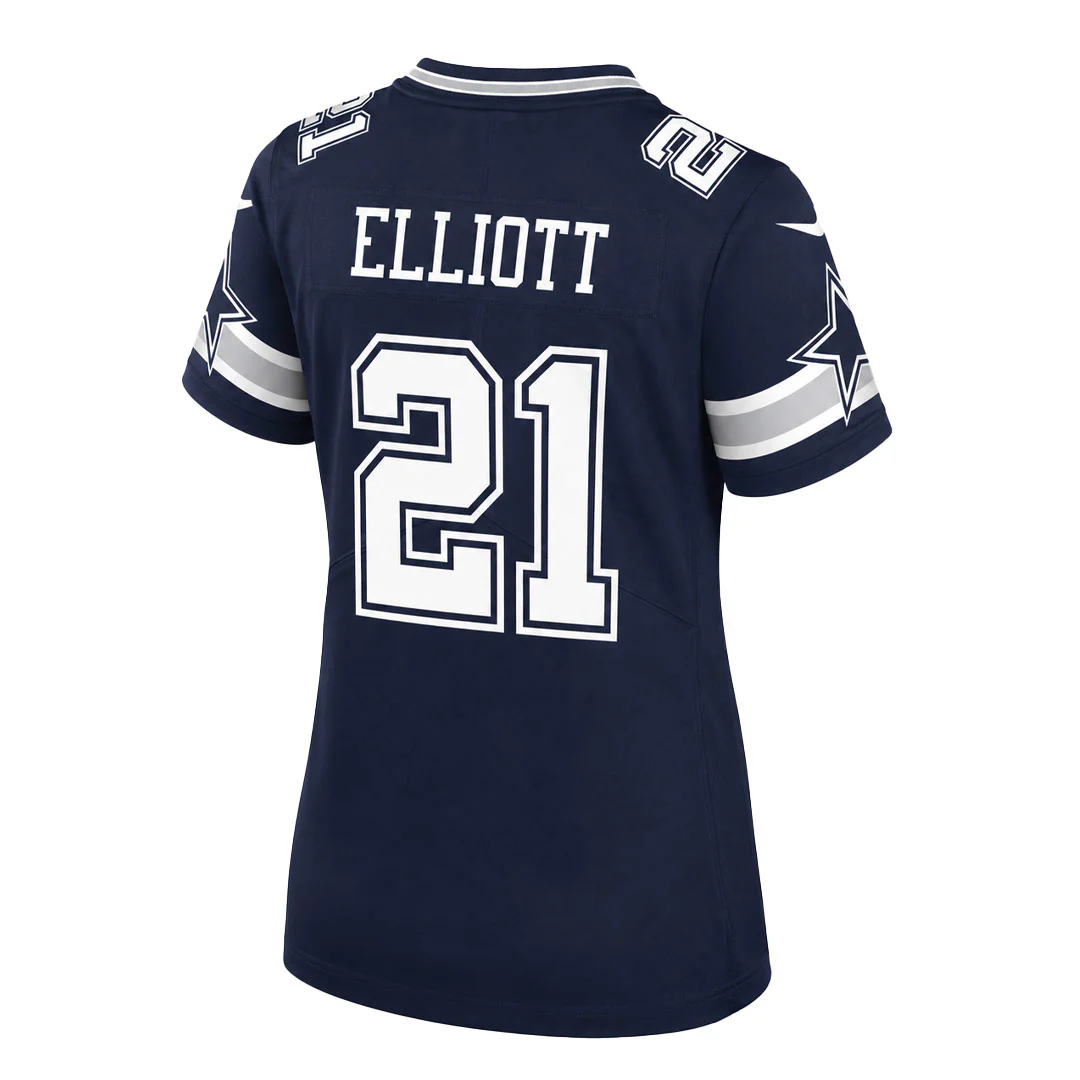 Nike - Women's Dallas Cowboys Ezekiel Elliott Replica Jersey (850894 425) - Image 2