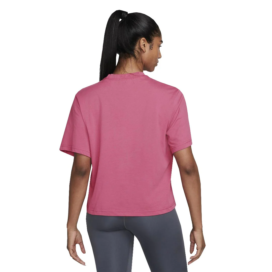 Nike - Women's Dri-Fit Short Sleeve Boxy T-Shirt (DX7984 656) - Image 3
