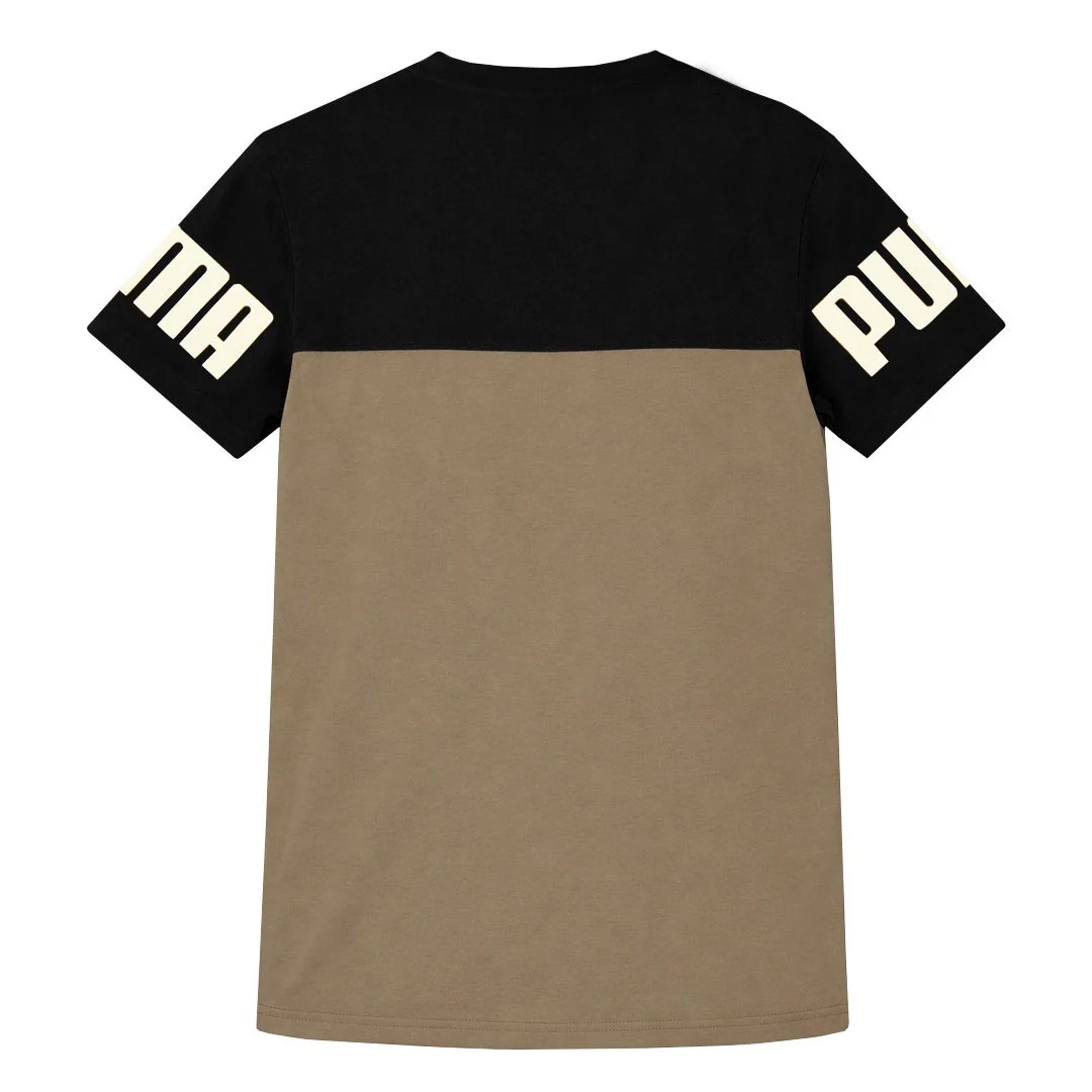 Puma - Kids' (Junior) Colorblocked T-Shirt (PSP25V9T-17049 210) - Image 2