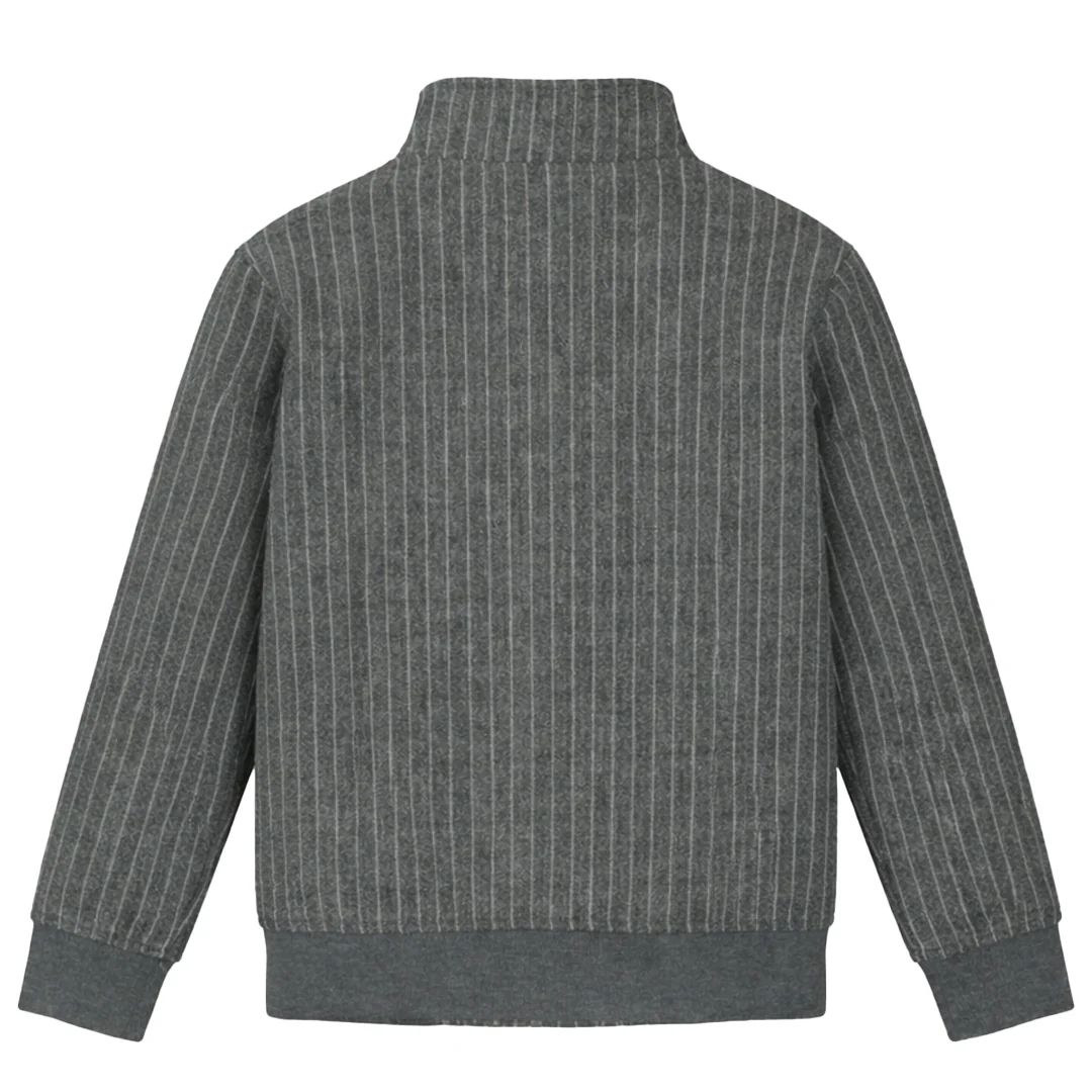 Puma - Kids' (Junior) Faux Wool Track Jacket (PFA25V9J-18996 079) - Image 2