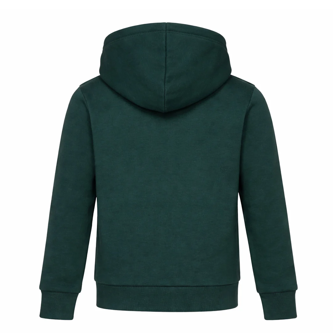 Puma - Kids' (Junior) Foundation No.1 Logo Fleece Hoodie (PSP24V9P-08659 347) - Image 2