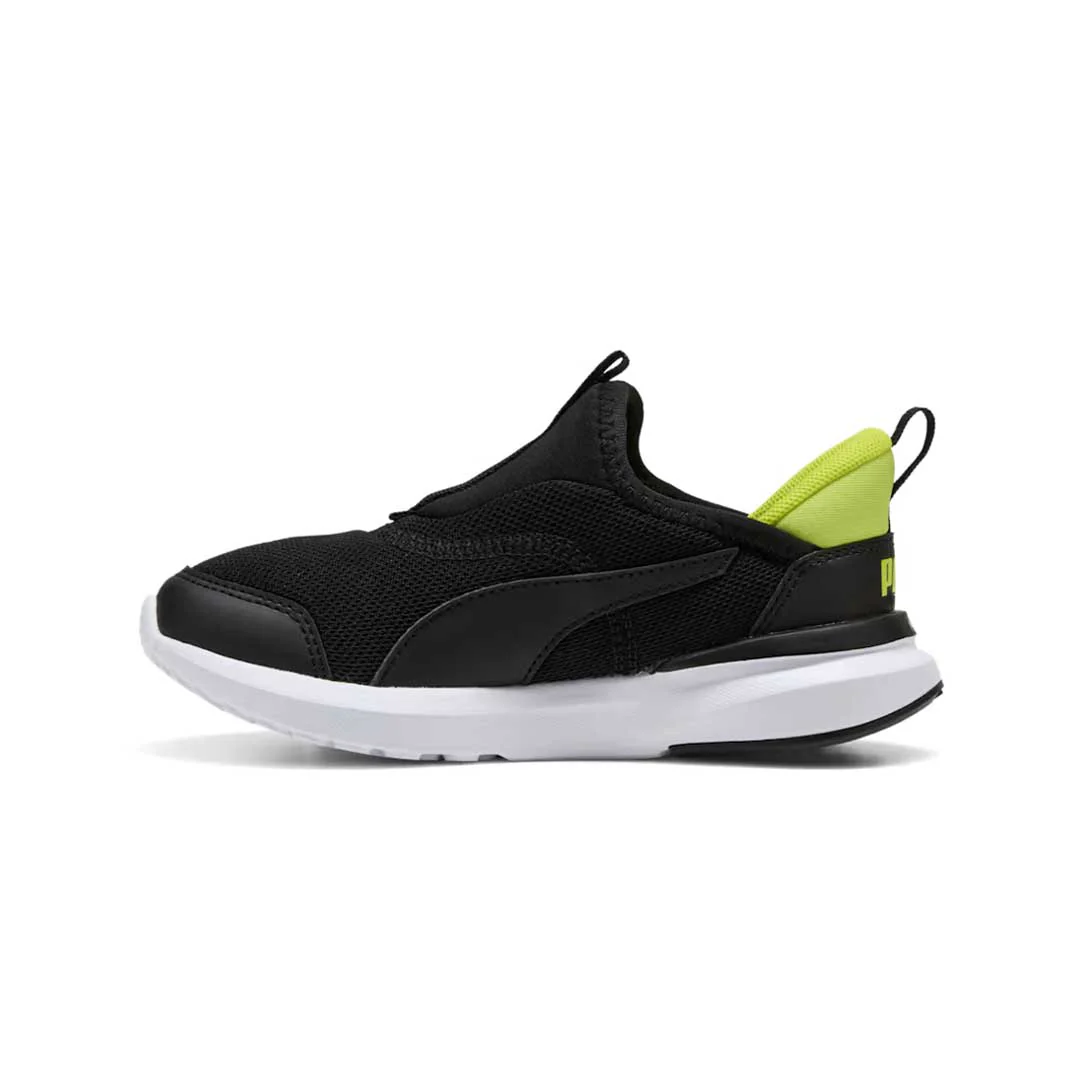 Puma - Kids' (Preschool & Junior) Kruz Profoam Sliptech Cyber Shoes (403218 01) - Image 2