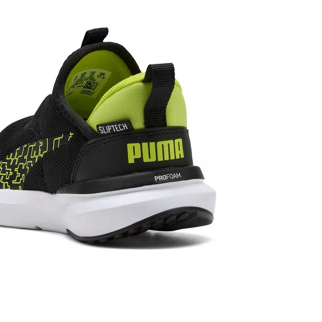Puma - Kids' (Preschool & Junior) Kruz Profoam Sliptech Cyber Shoes (403218 01) - Image 3