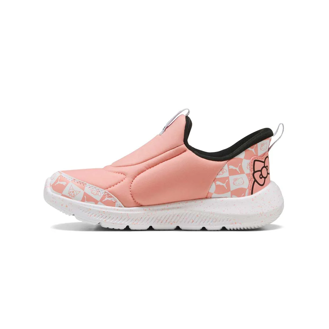 Puma - Kids' (Preschool & Junior) Puma x Hello Kitty and Friends Fun Racer 2 Sliptech Shoes (401425 01) - Image 2