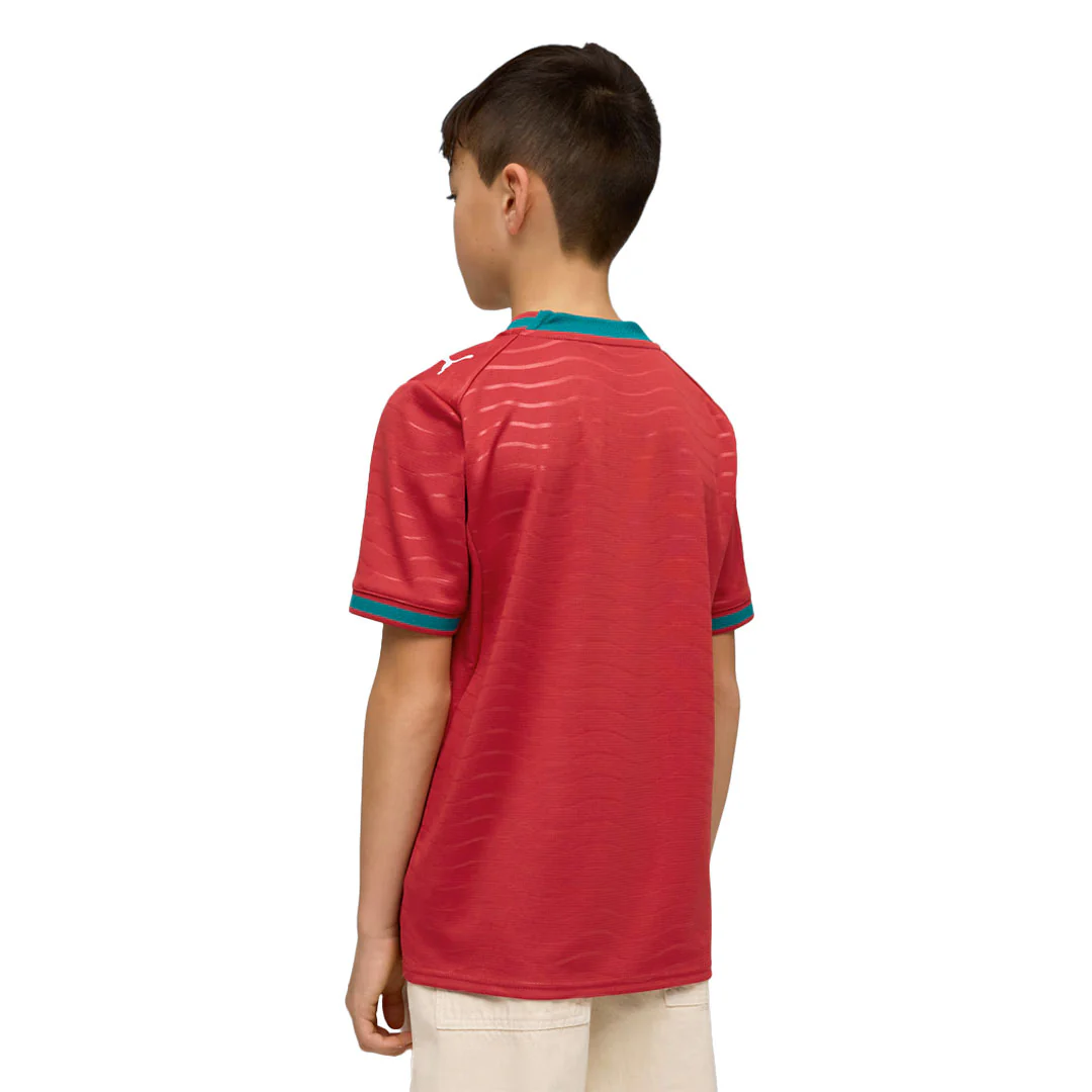 Puma - Kids' (Youth) FPF Portugal 2026 Home Replica Jersey (783281 01) - Image 3