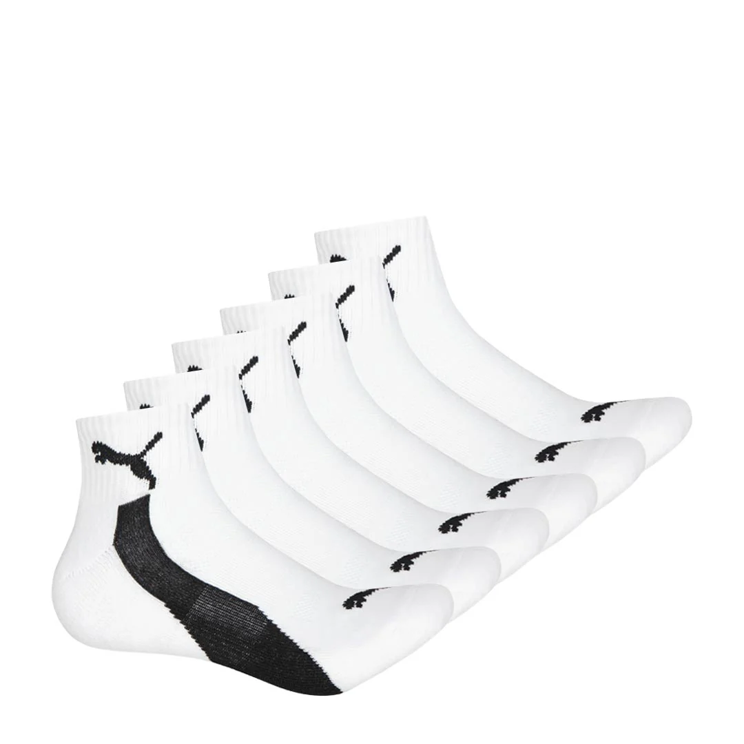 Puma - Men's 6 Pack 1/4 Crew Socks (P600687 107)