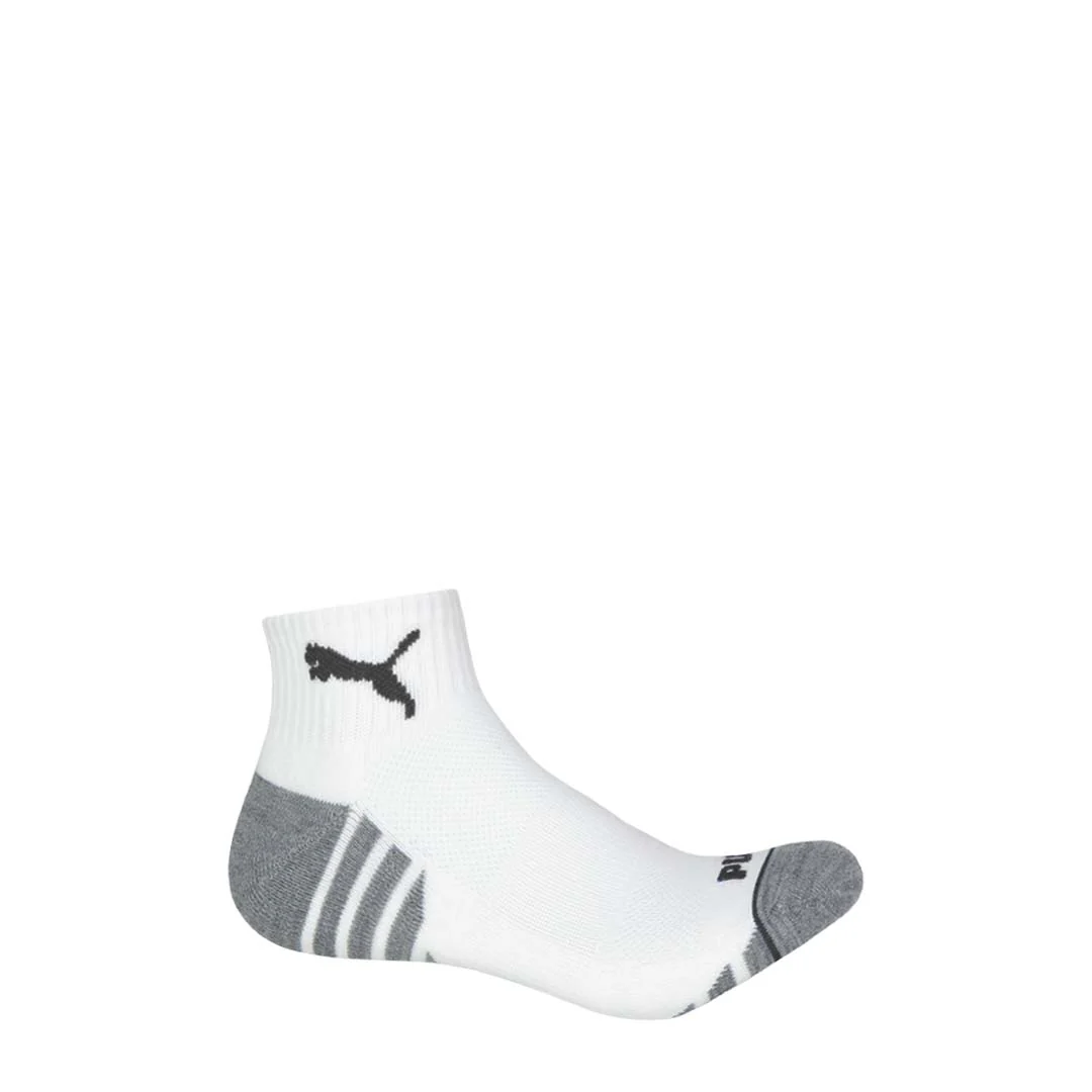 Puma - Men's 6 Pack 1/4 Crew Socks (P602201 233) - Image 2