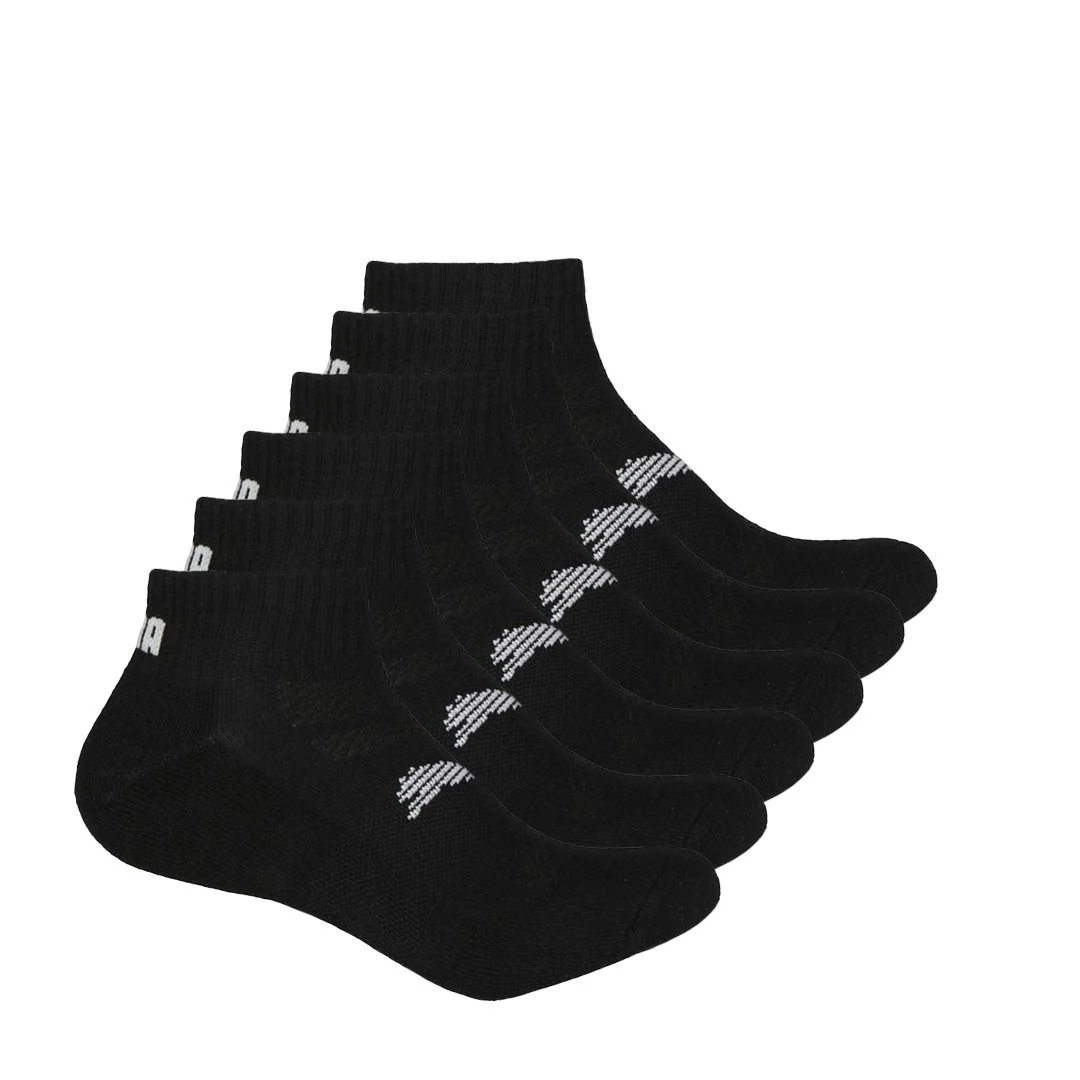 Puma - Men's 6 Pack 1/4 Crew Socks (P602351 009)