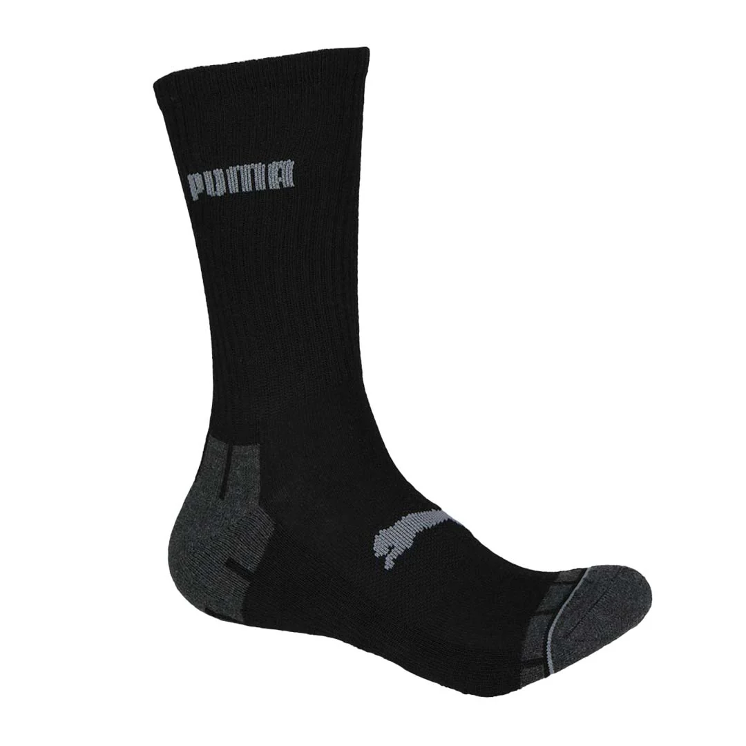 Puma - Men's 6 Pack Crew Socks (P116382 010) - Image 2