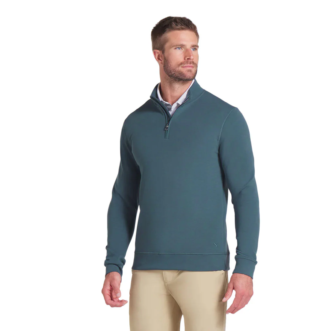 Puma - Men's Cloudspun Fleece 1/4 Zip Sweater (629567 01) - Image 2