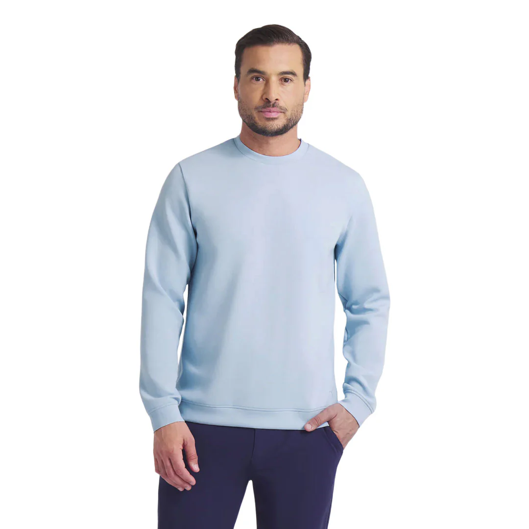 Puma - Men's Cloudspun Fleece Crewneck Golf Sweater (633737 03) - Image 2
