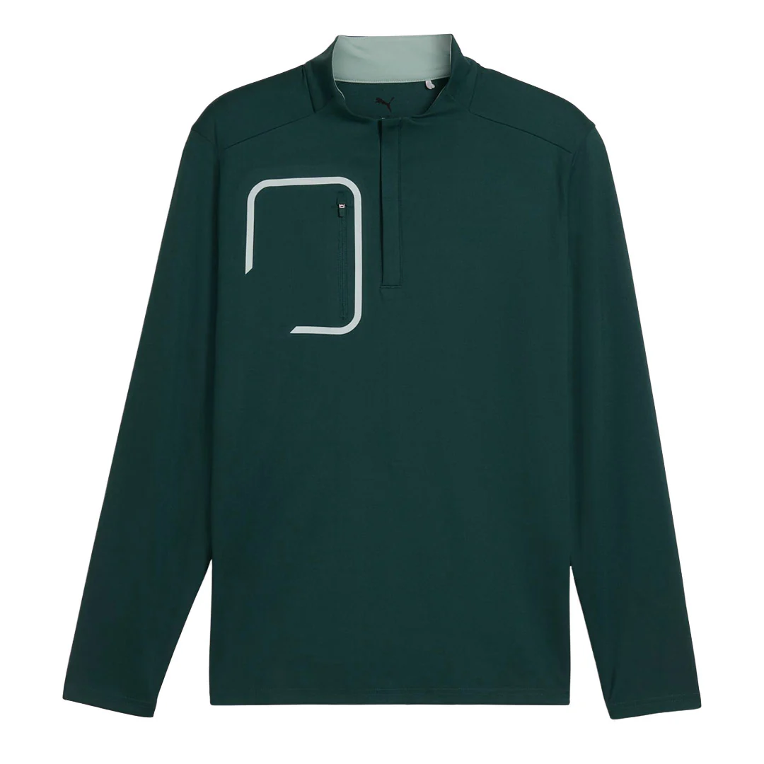Puma - Men's Cloudspun Tech Golf 1/4 Zip Pullover (628855 07)