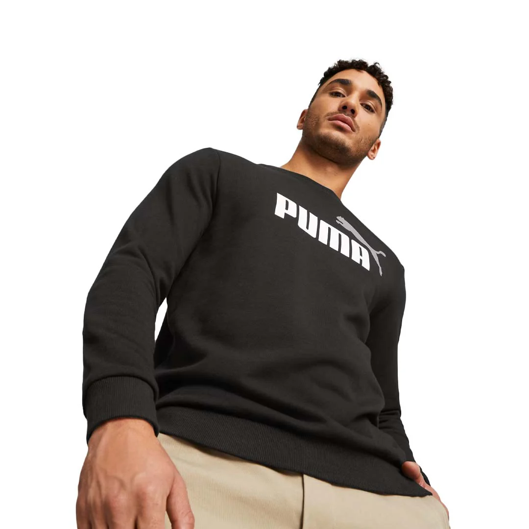 Puma - Men's Essentials 2 Tone Big Logo Crewneck (586763 61) - Image 2