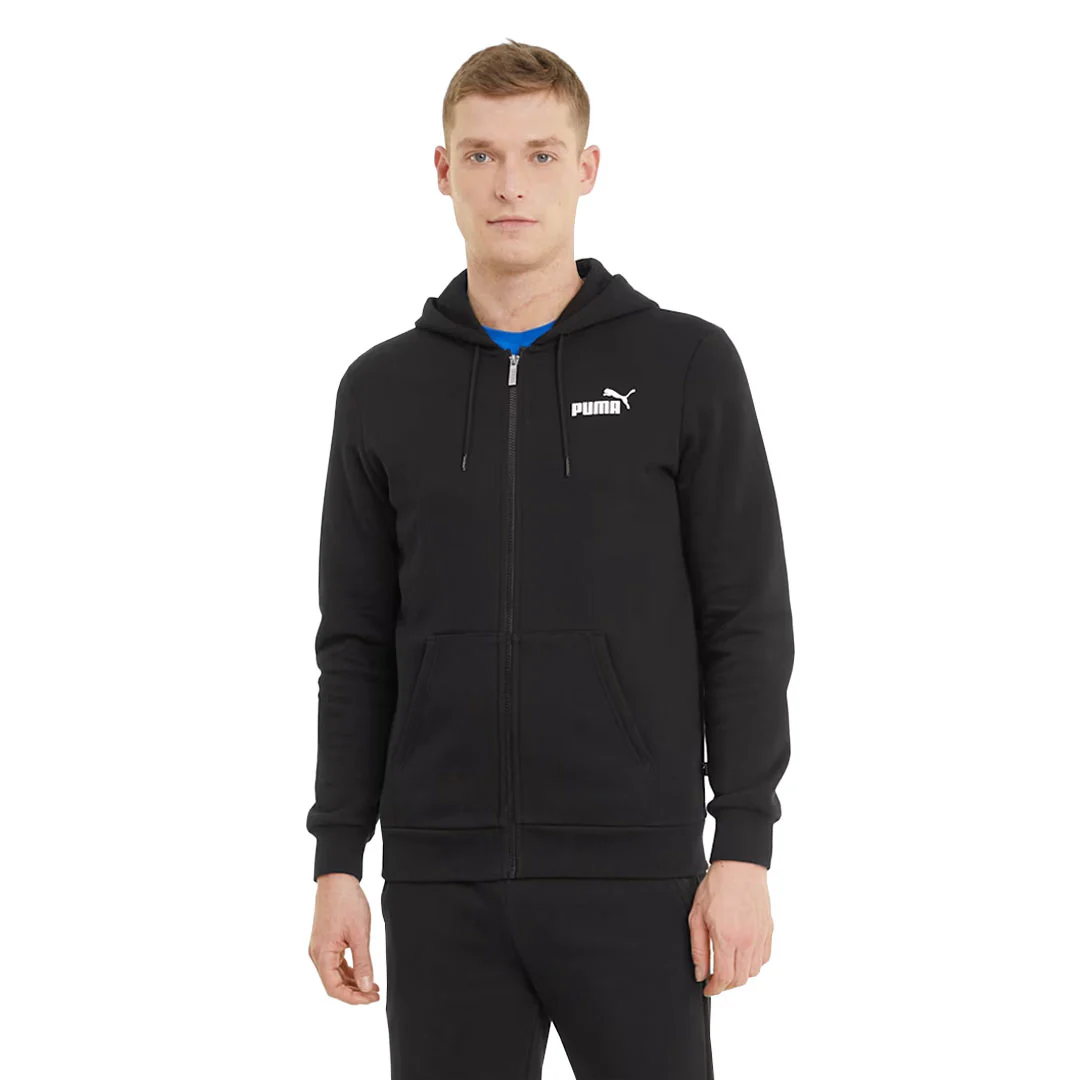 Puma - Men's Essentials Full Zip Hoodie (586702 01) - Image 2