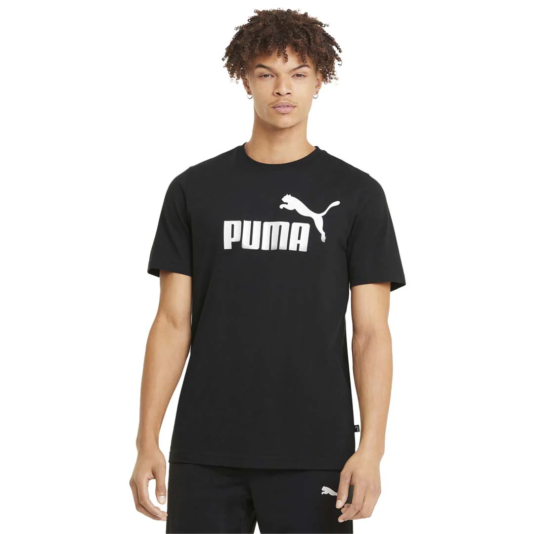 Puma - Men's Essentials Logo T-Shirt (586666 01) - Image 2