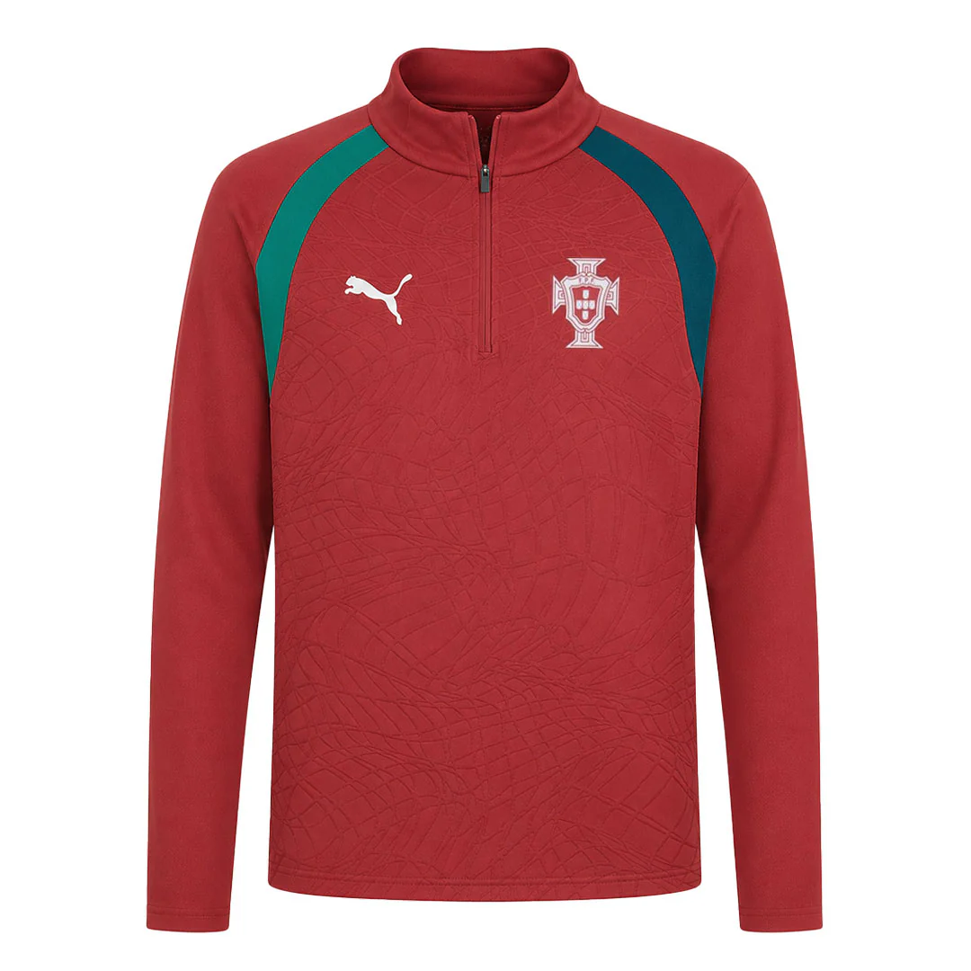 Puma - Men's FPF Portugal 2026 Training 1/4 Zip Top (784772 16)