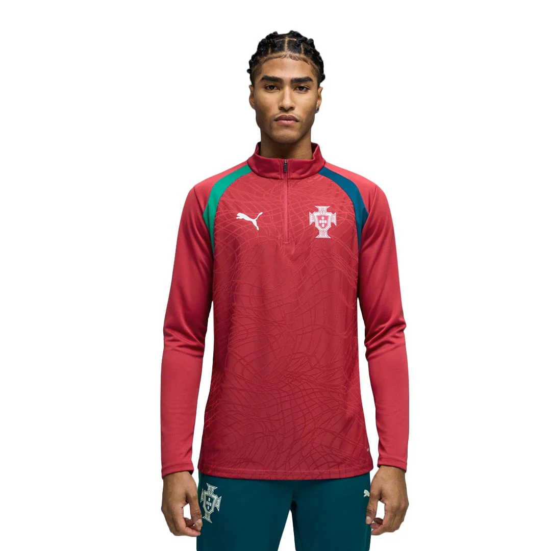 Puma - Men's FPF Portugal 2026 Training 1/4 Zip Top (784772 16) - Image 2