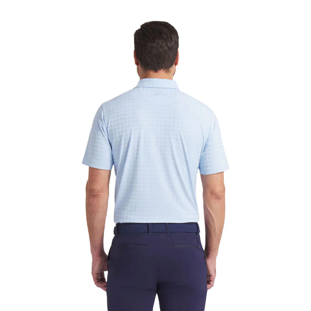 Puma - Men's MATTR Houndstooth Golf Polo (632198 04) - Image 3