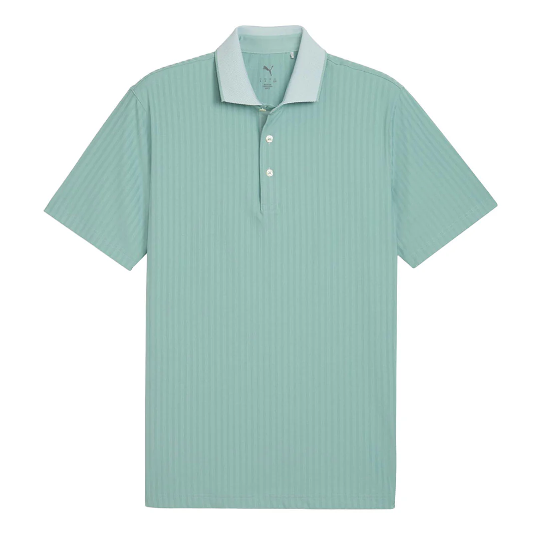 Puma - Men's MATTR Stripe Jacquard Golf Polo (632200 01)