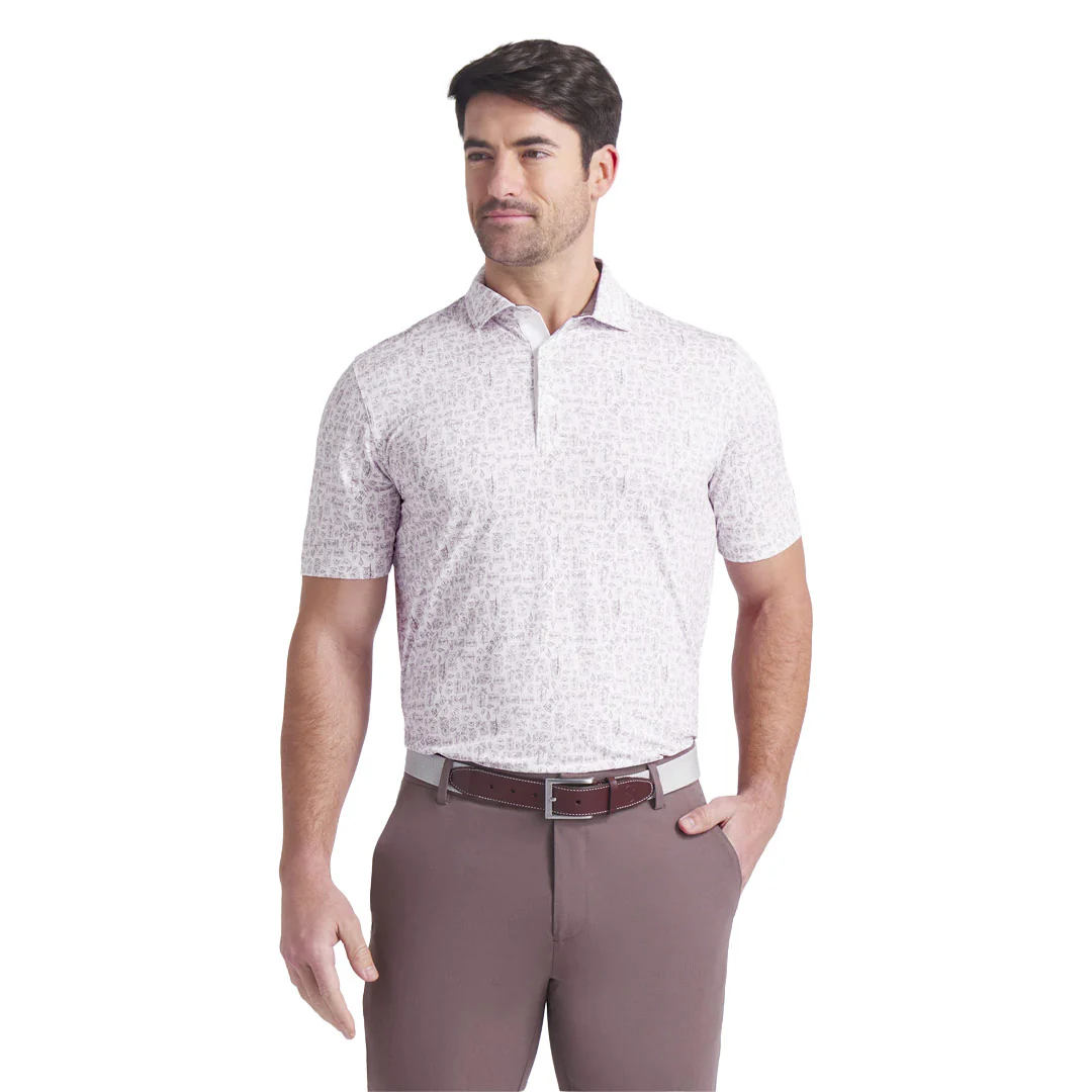 Puma - Men's Puma x Arnold Palmer Sketch Golf Polo (629557 06) - Image 2