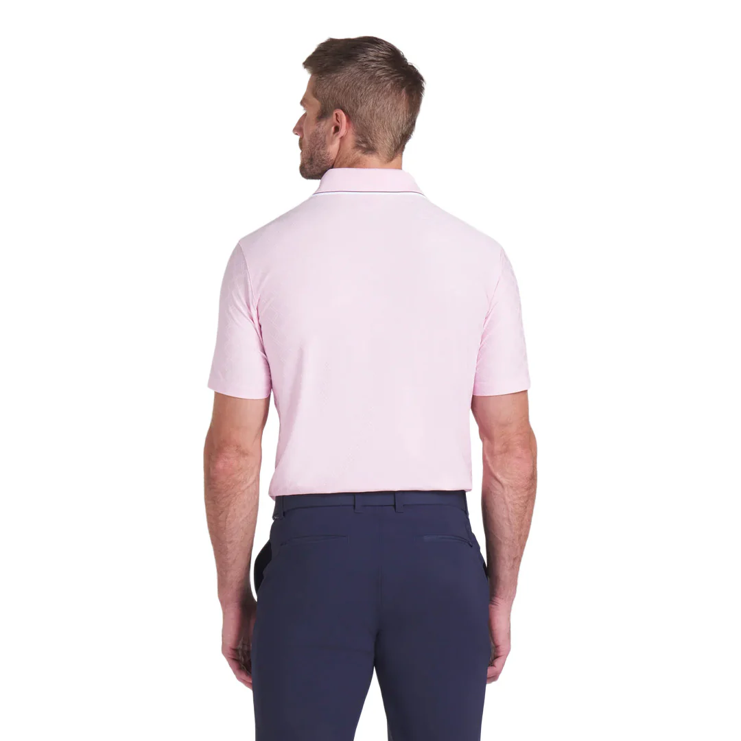 Puma - Men's Puma x Arnold Palmer Tipped Jacquard Golf Polo (630179 05) - Image 3