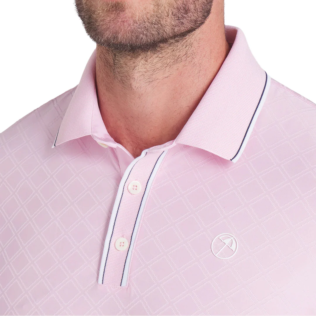 Puma - Men's Puma x Arnold Palmer Tipped Jacquard Golf Polo (630179 05) - Image 4