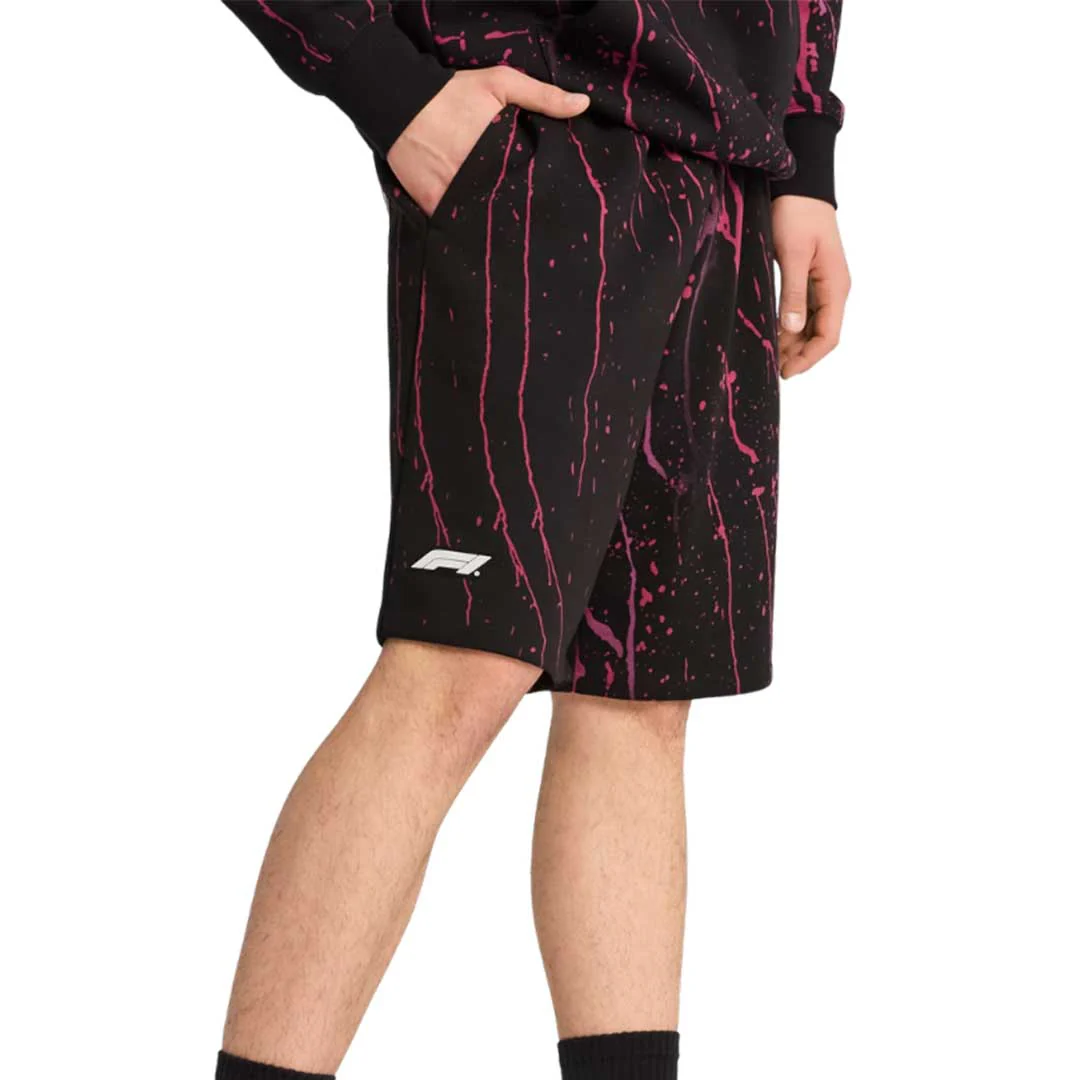 Puma - Men's Puma x F1 Color Splash Sweat Shorts (630171 01) - Image 2