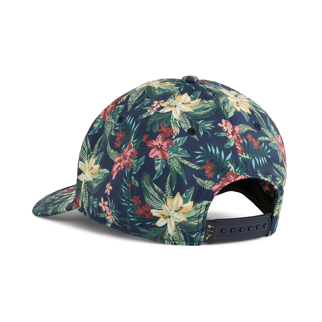 Puma - Men's Puma x Palm Tree Crew Floral Tech Golf Cap (026100 01) - Image 3