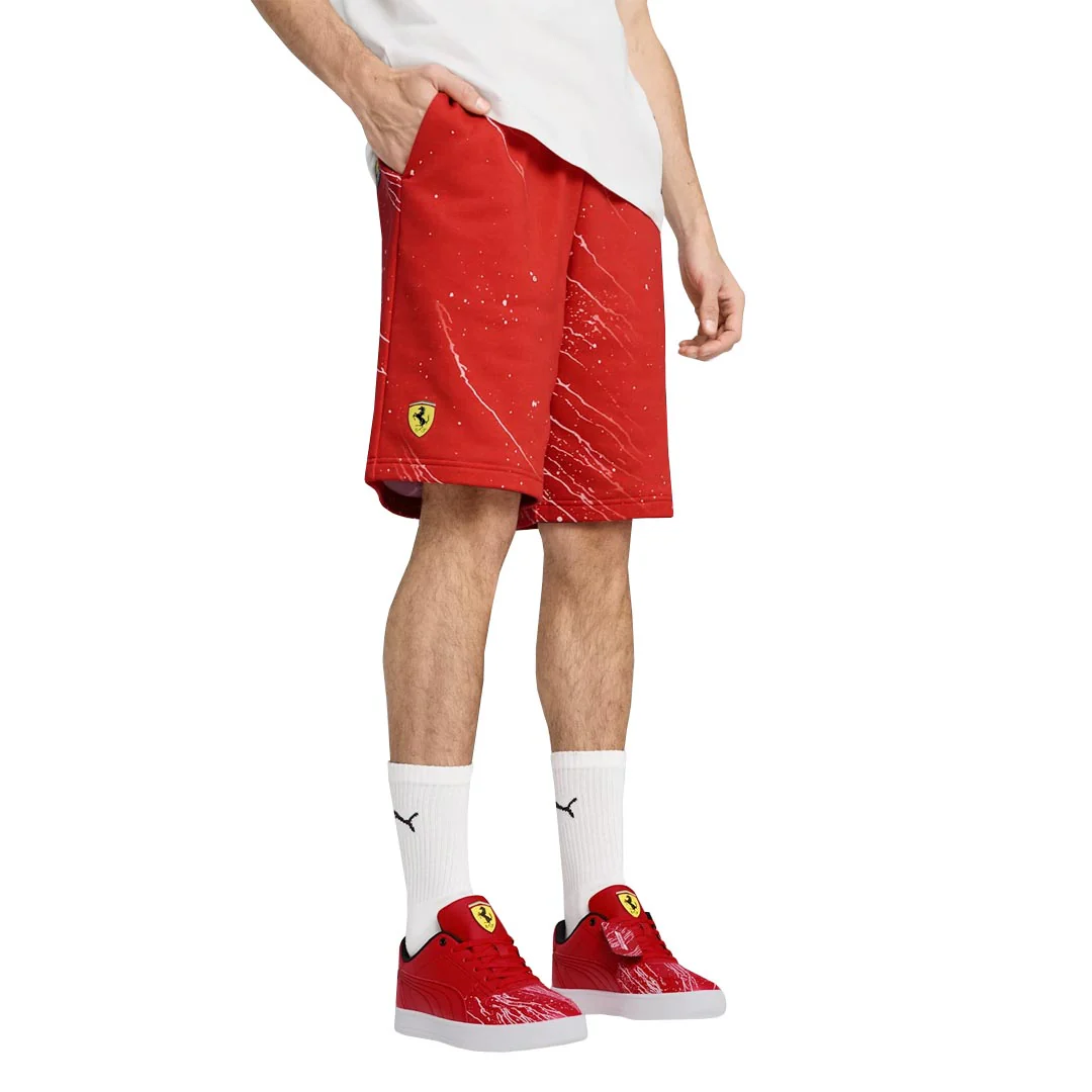 Puma - Men's Puma x Scuderia Ferrari HP Race Colour Splash Shorts (630486 02) - Image 2