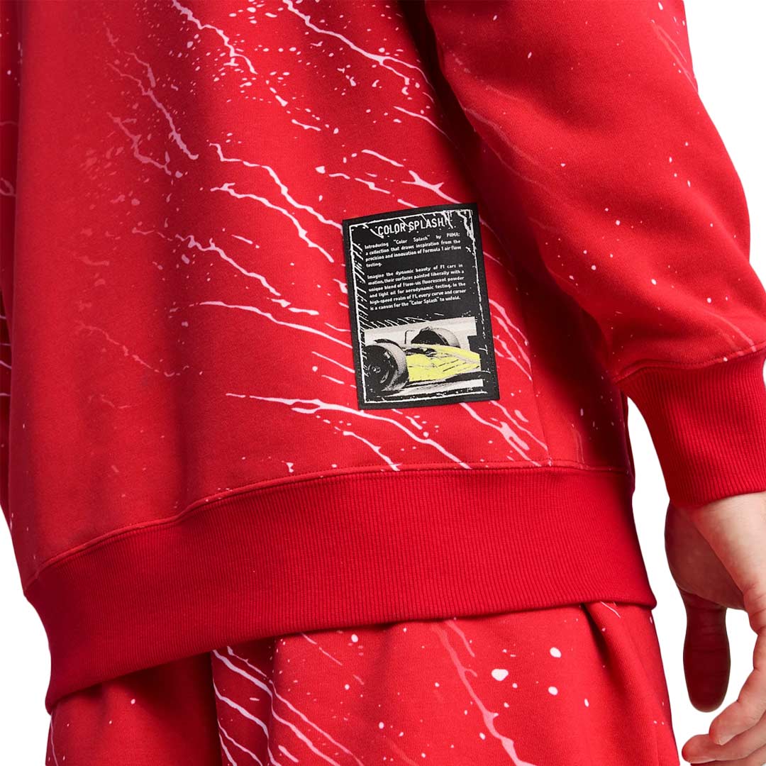 Puma - Men's Puma x Scuderia Ferrari HP Race Splash Hoodie (630485 02) - Image 5