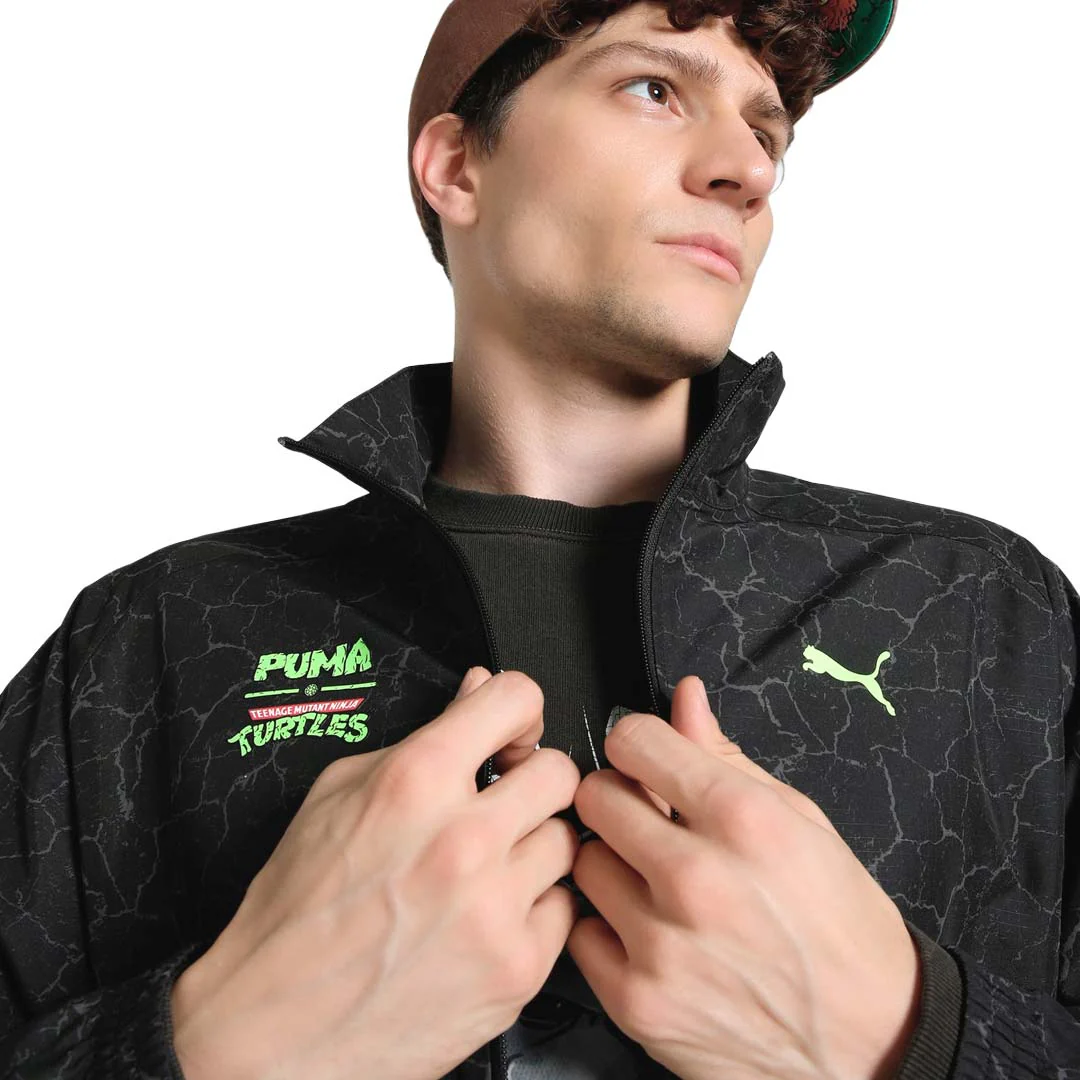 Puma - Men's Puma x Teenage Mutant Ninja Turtles PumaTech Relaxed Track Jacket (630102 01) - Image 4