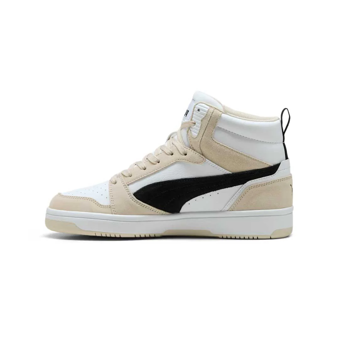 Puma - Men's Rebound V6 Suede Mid Top Shoes (400713 02) - Image 2