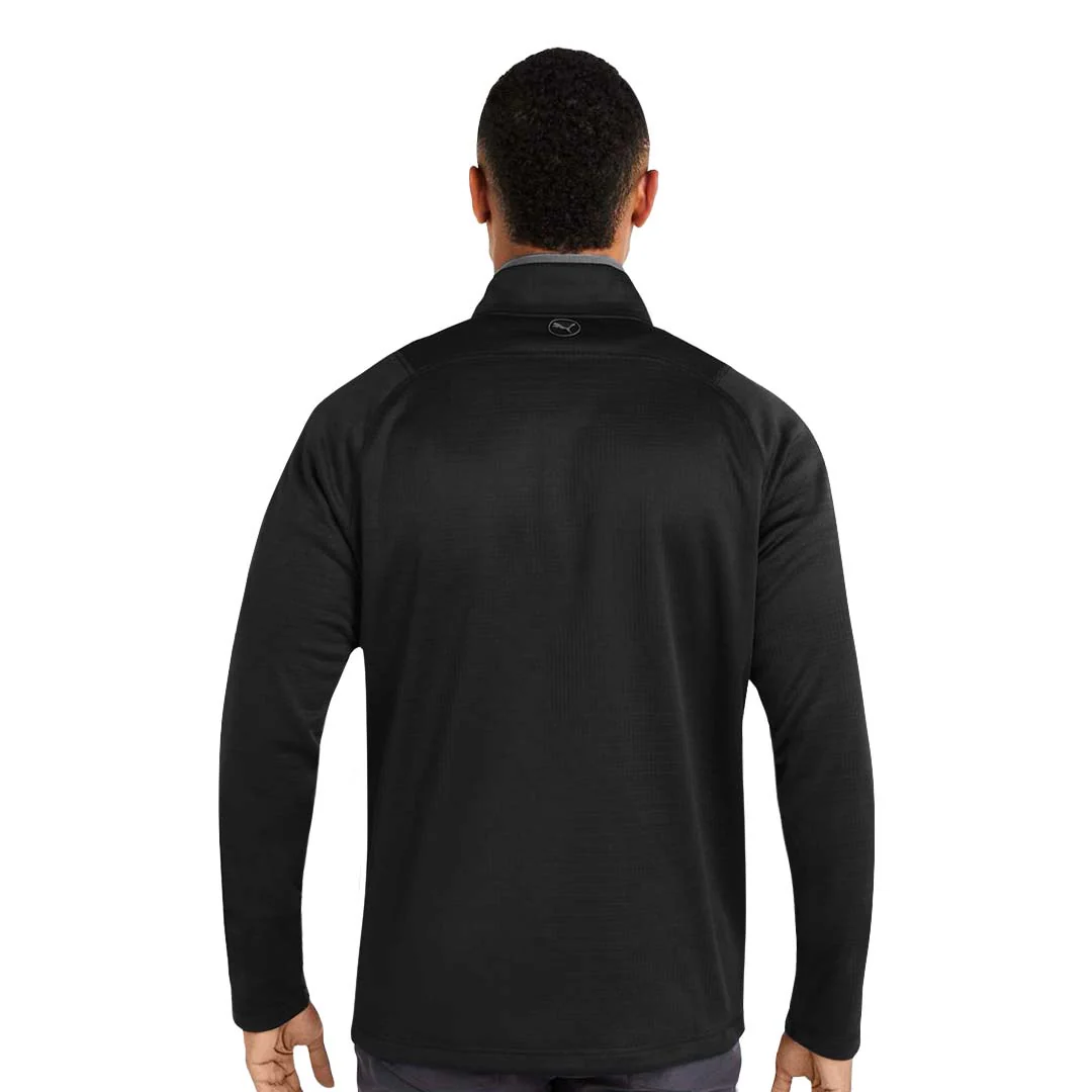 Puma - Men's Waffle Fleece 1/4 Zip Pullover (631105 01) - Image 3