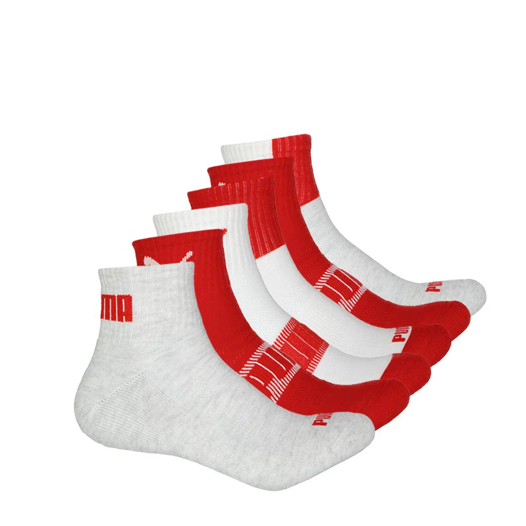 Puma - Unisex England 6 Pack 1/4 Crew Socks (P602683 601) - Image 8
