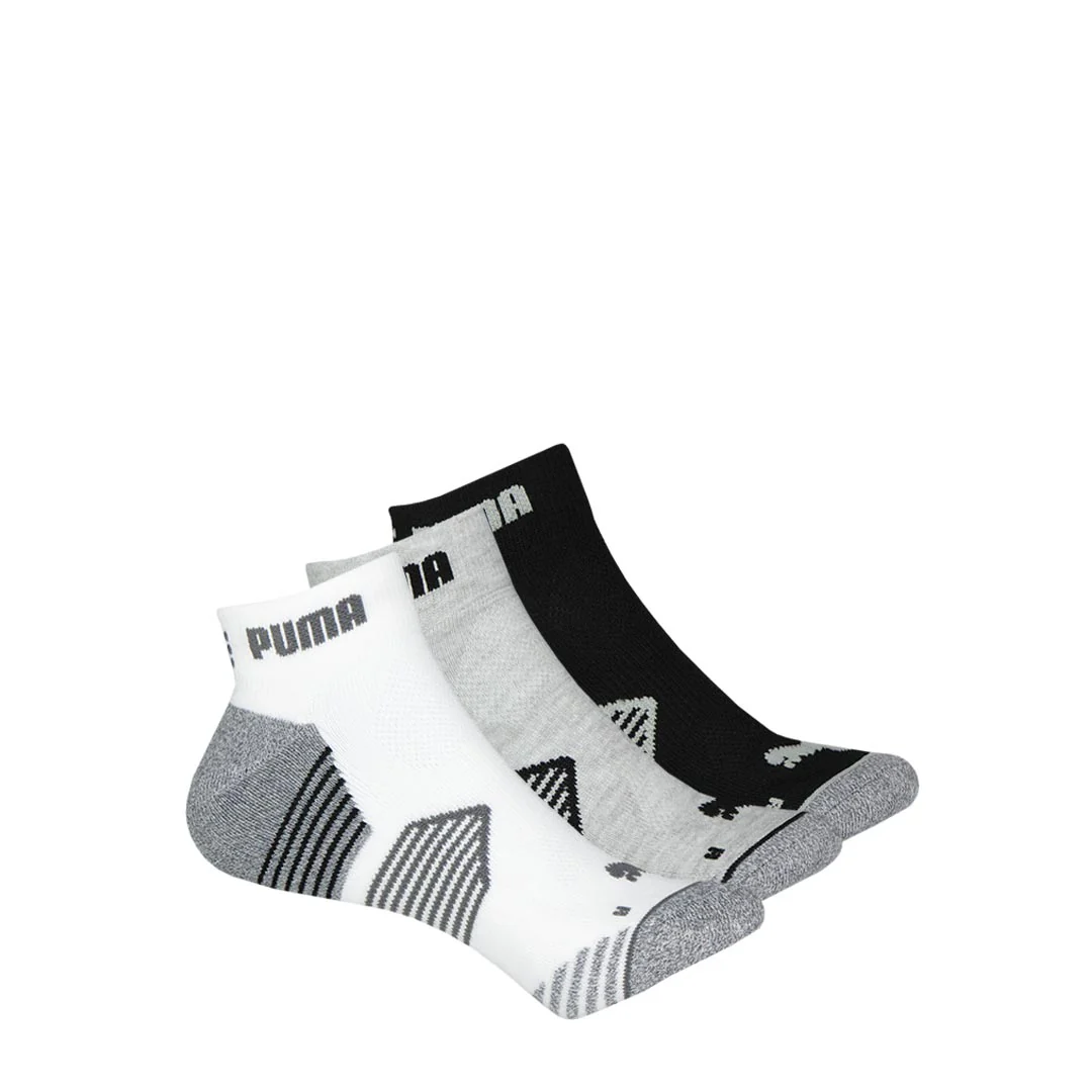 Puma - Unisex Essentials 1/4 Cut 3 Pack Golf Socks (858562 03)