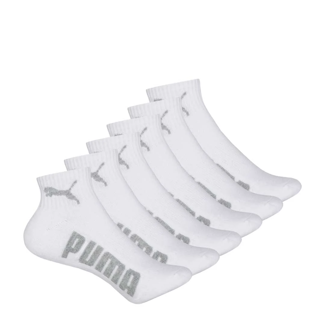 Puma - Women's 6 Pack 1/4 Crew Socks (P116392 117)