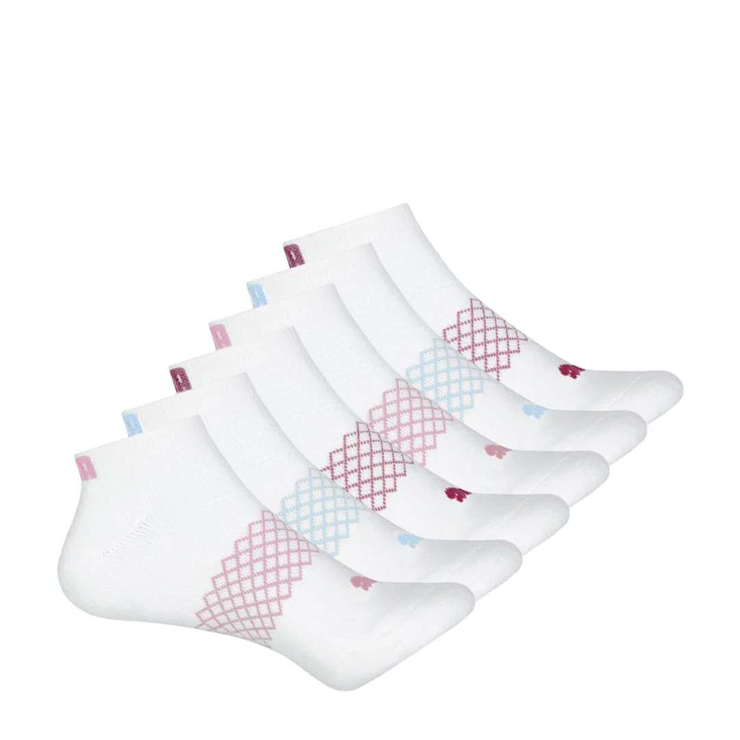 Puma - Women's 6 Pack Low Cut Socks (P601588 108)