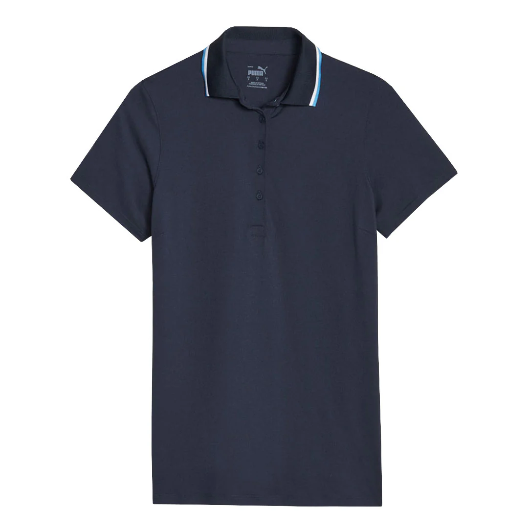 Puma - Women's Cloudspun Tipped Short Sleeve Polo (622155 05)
