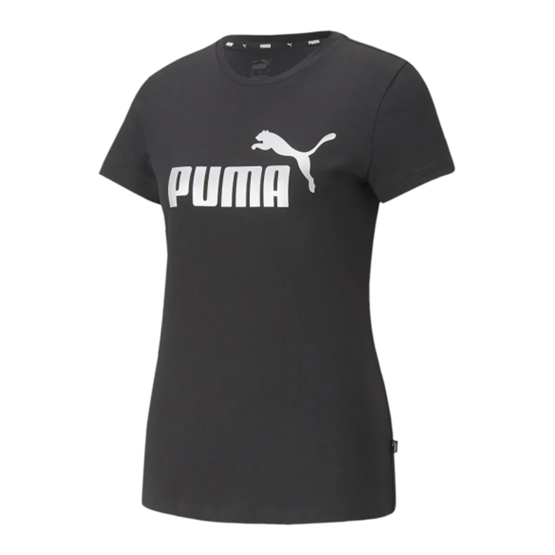 Puma - Women's Essential Metallic Logo T-Shirt (848303 51)