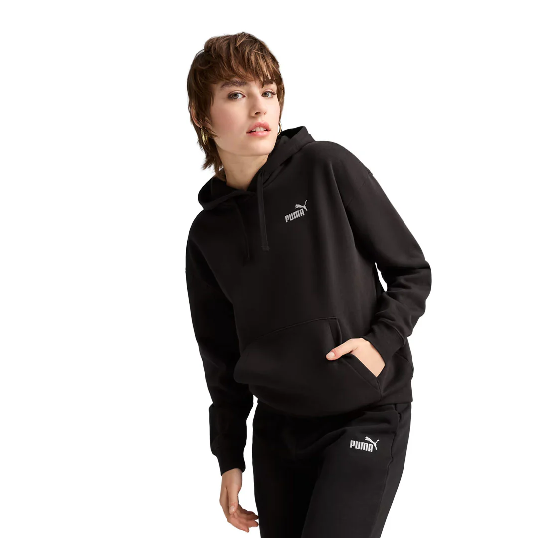 Puma - Women's Essentials Small No.1 Logo Comfort Hoodie (682396 01) - Image 2