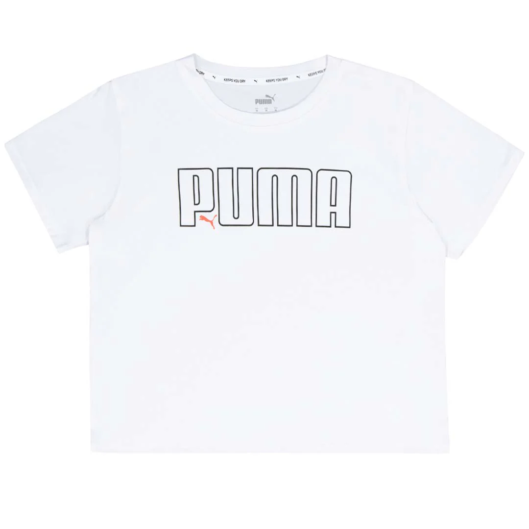 Puma - Women's Iconic Cropped Short Sleeve T-Shirt (522547 02)