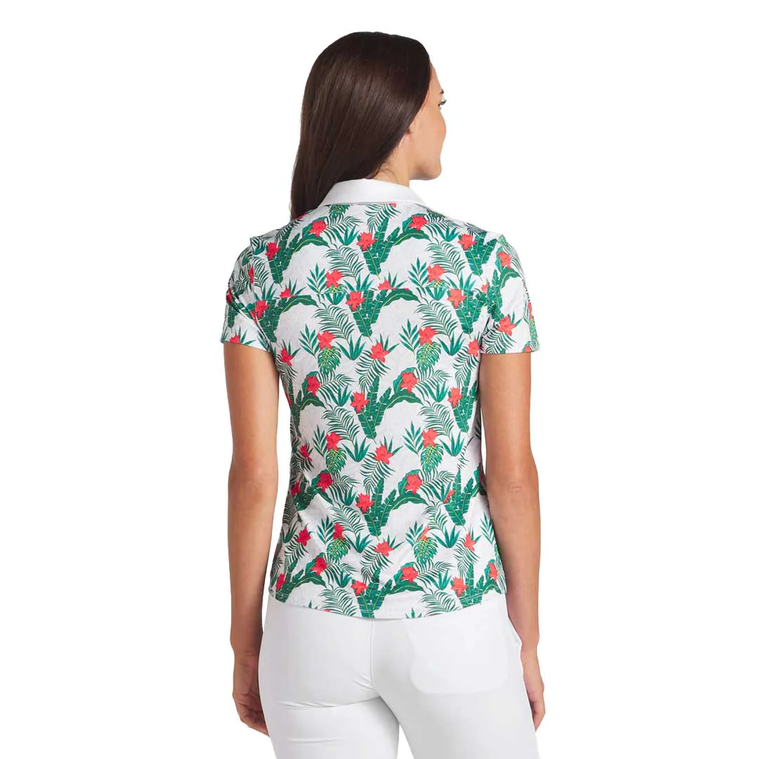 Puma - Women's MATTR Tropic Short Sleeve Golf Polo (623925 01) - Image 3