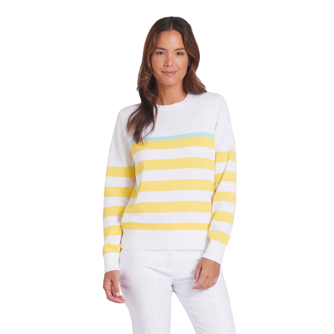 Puma - Women's Resort Stripe Sweater (629376 02) - Image 2